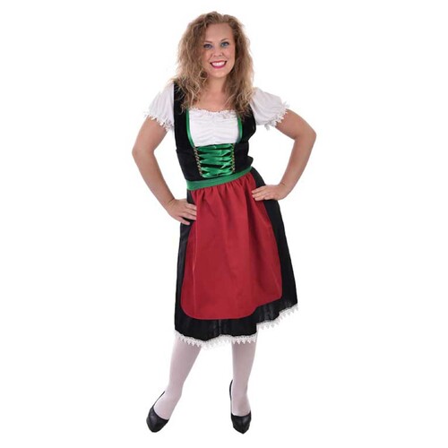 Alpine Maiden Dress/Apron - Adult Medium/Large