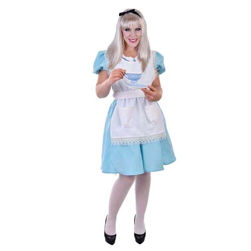 Alice Costume (Dress + Apron) - Adult Medium/Large