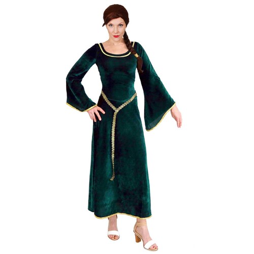 Green Fairytale Princess Costume - Adult Large