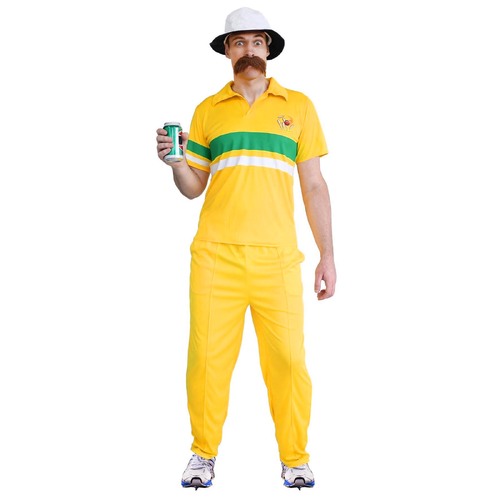 80's Cricketer Costume - Adult XLarge
