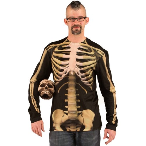Faux Real Skeleton Shirt - Adult Large (Seconds)