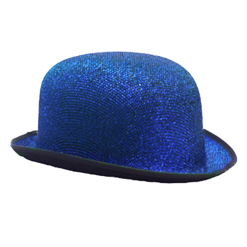 Bowler Hat - Tinsel Blue