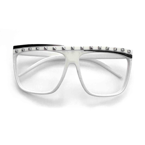 White Redfoo Party Rock Glasses (White/Black) - Seconds