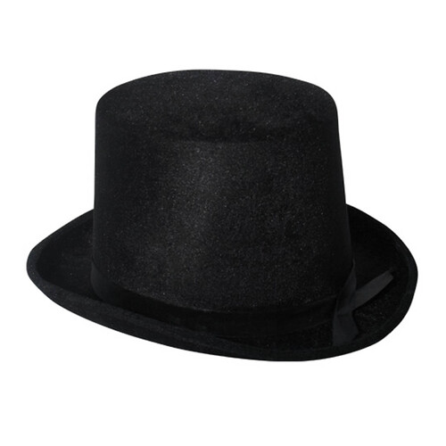 Lincoln Top Hat - Black Velvet