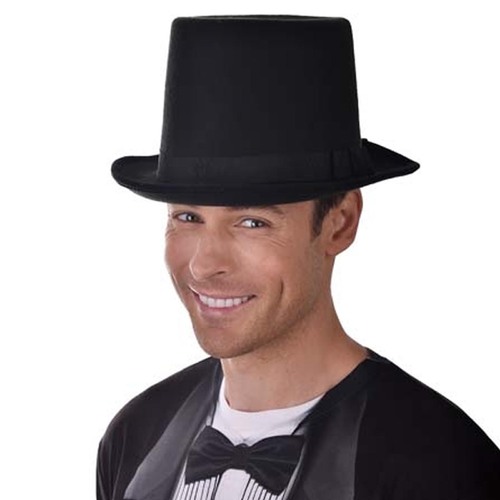 Lincoln Top Hat - Black Felt