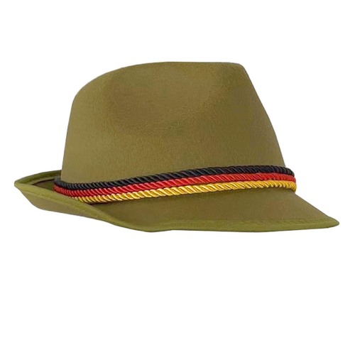 Oktoberfest Olive Green Hat - Adult One Size (60cm)