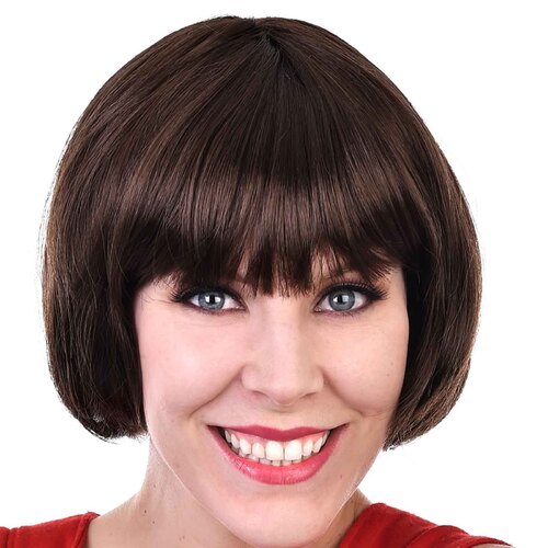 Paige Bob with Fringe Wig - Brown