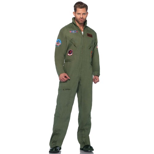 Top Gun Flight Suit - Adult Med/Lge