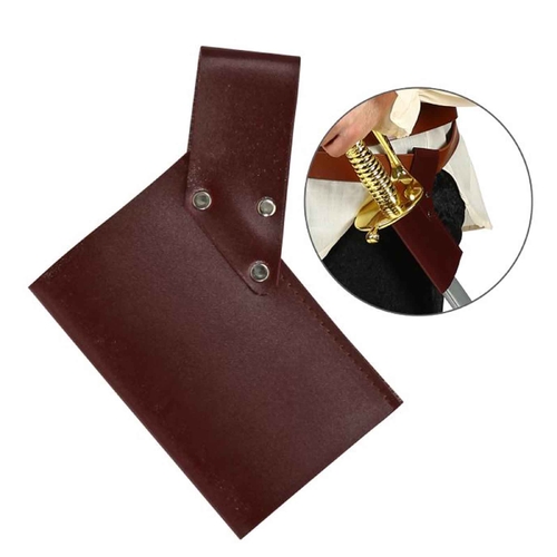 Leather Look Sword Holster (Reddish Brown)
